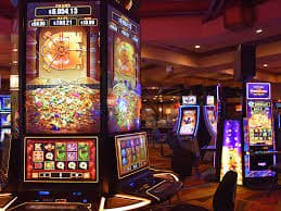 Slot game grid displayed on a mobile screen showing multiple game thumbnails
